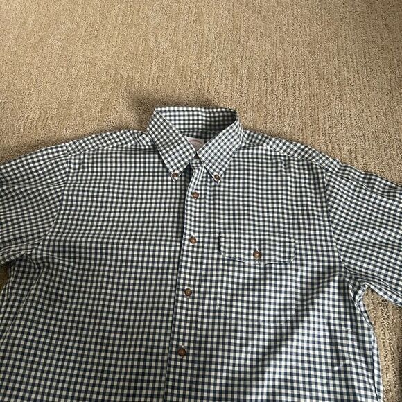 Brooks Brothers Blue and White Checkered Button Down Shirt - Picture 5 of 9
